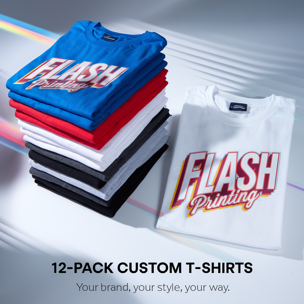 12-Pack Custom T-Shirts