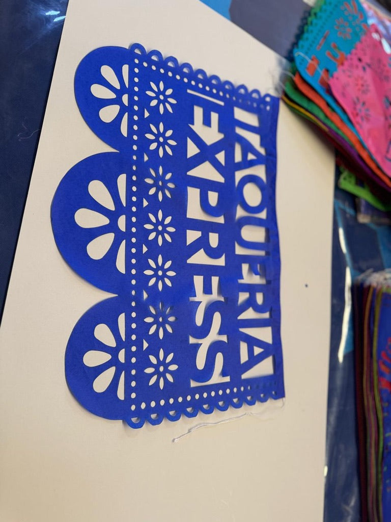 Personalized Papel Picado - Custom Banner Decor