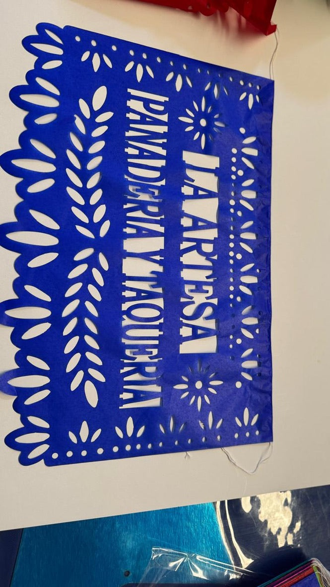 Personalized Papel Picado - Custom Banner Decor