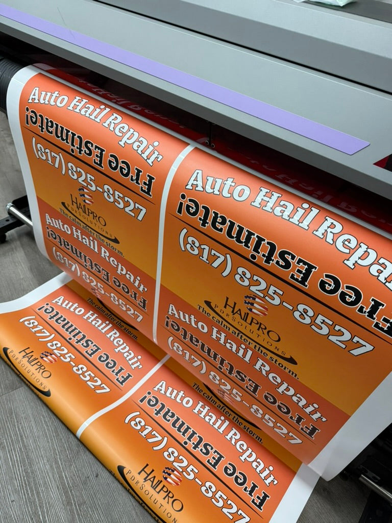 Adhesive Vinyl Printing