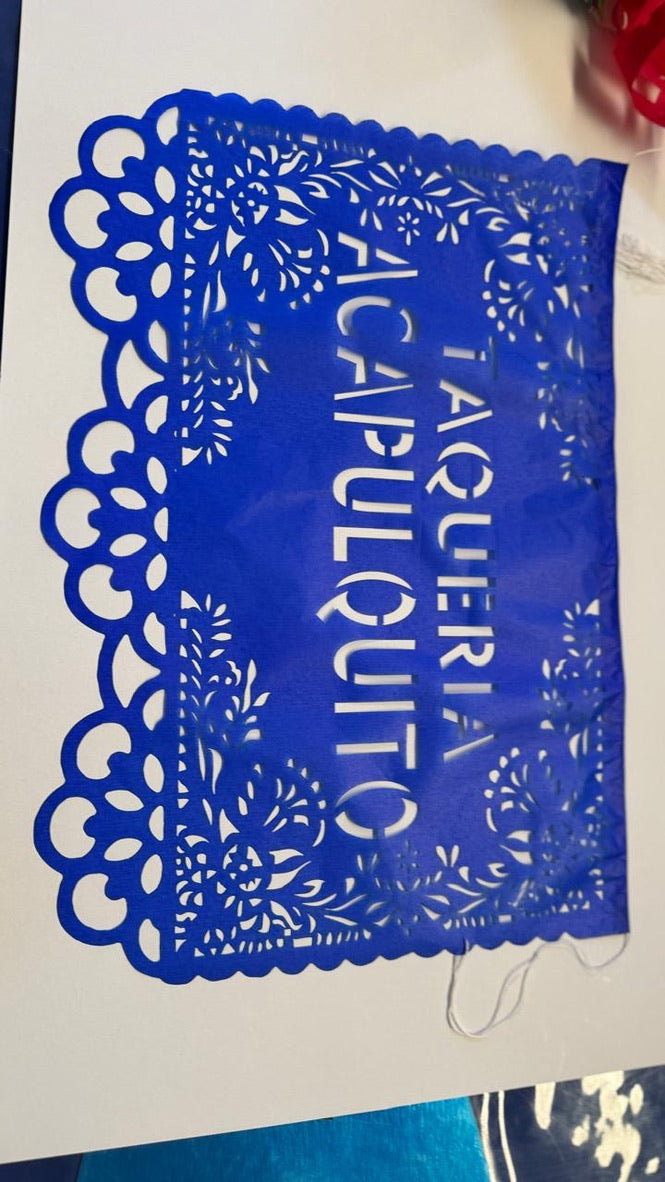 Personalized Papel Picado - Custom Banner Decor