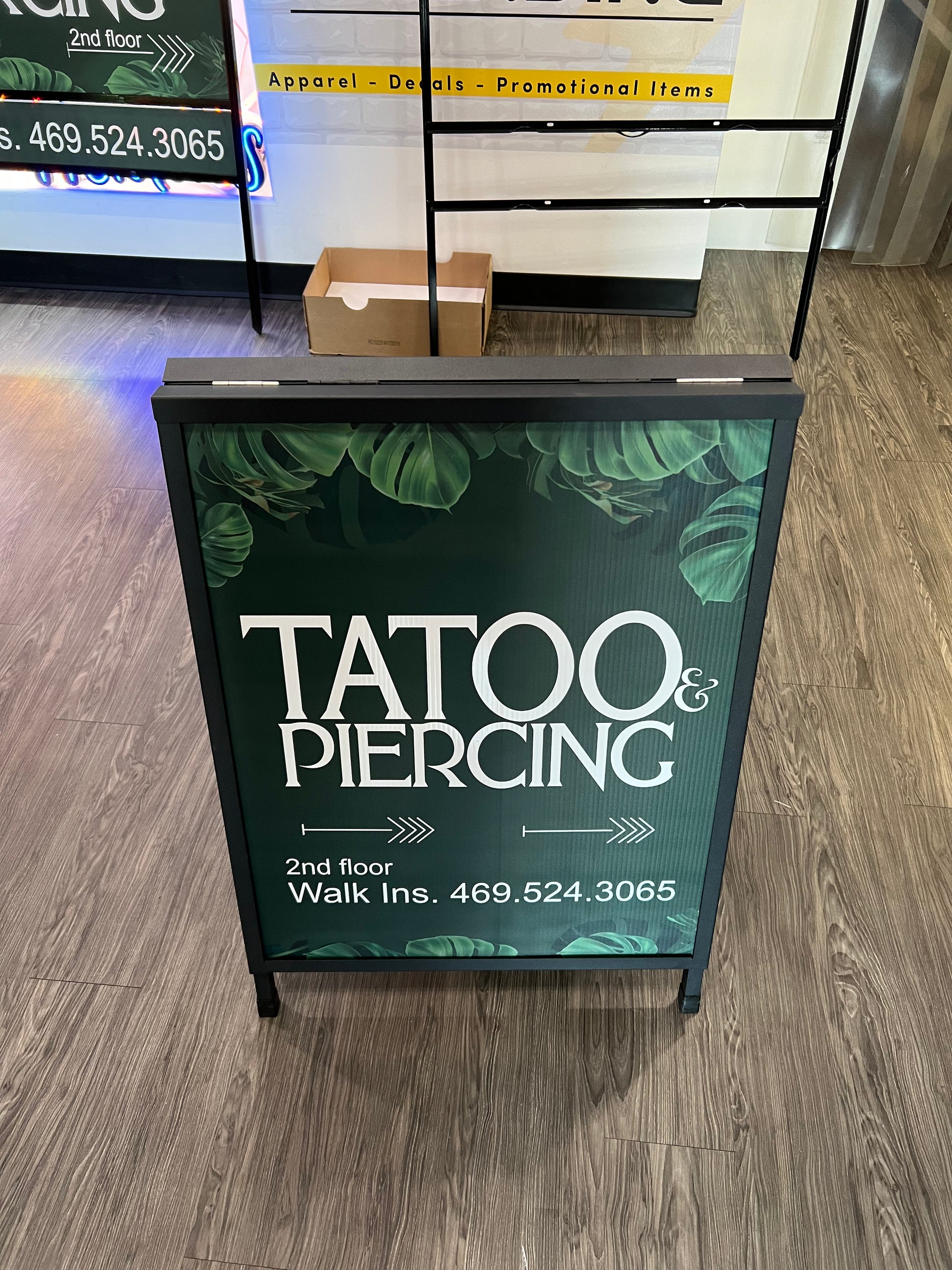 Custom A-Frame Signs – Double-Sided Design for Promotions