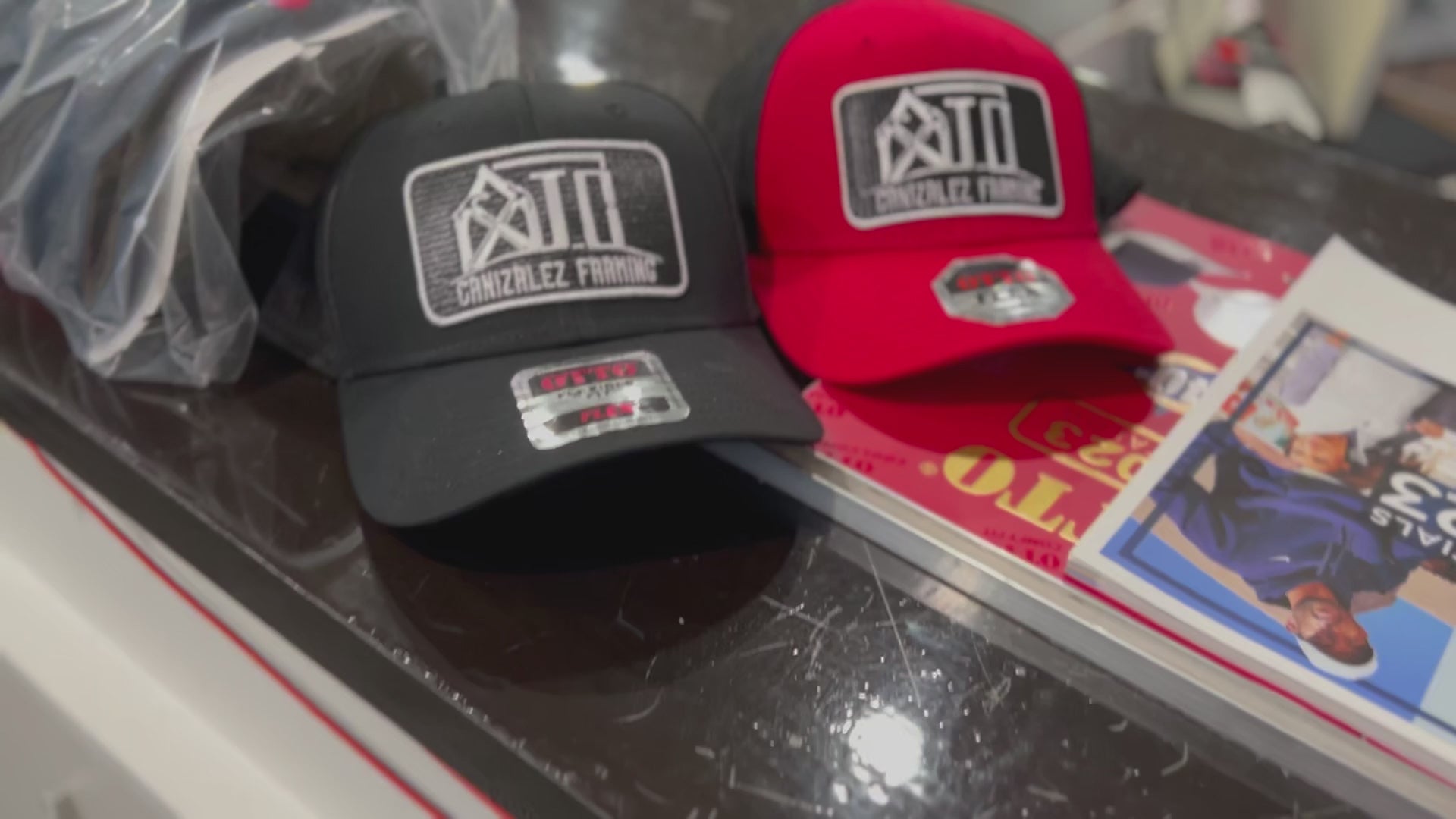 Custom  Embroidered Caps - 6-Pack with 6K to 8K Stitch Custom Patches