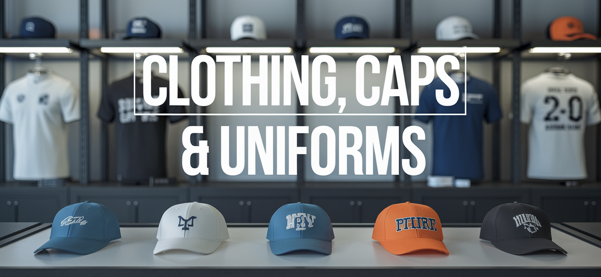 Clothing, Caps & Uniforms