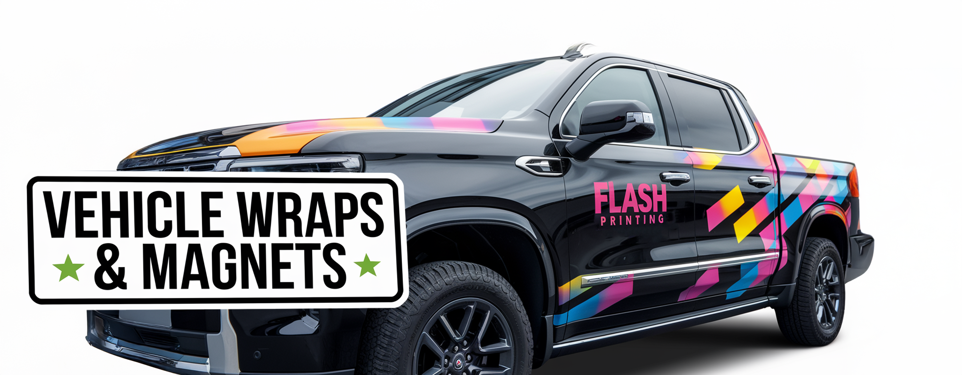 Vehicle Wraps & Car Magnets Dallas | Flash Printing