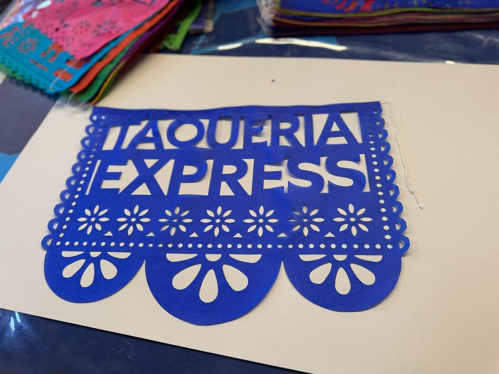 Personalized Papel Picado - Custom Banner Decor
