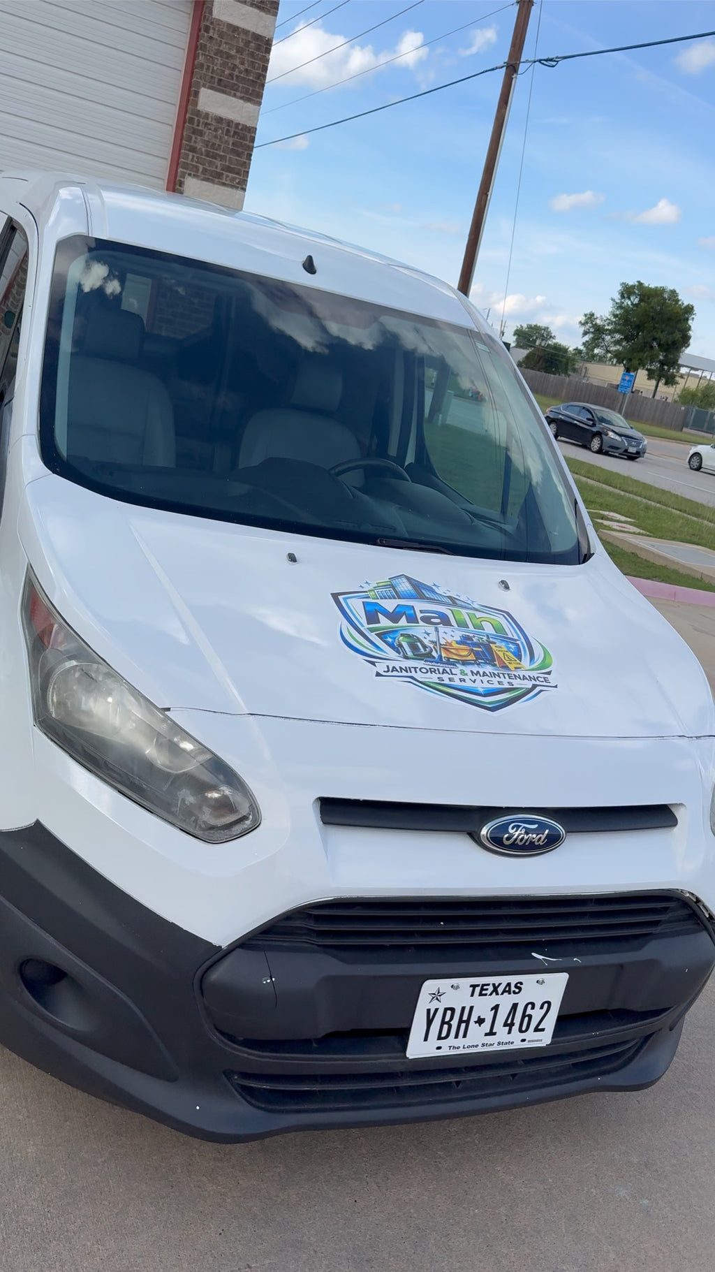 Premium 3/4 Commercial Van Vinyl Wrap - Ford Transit