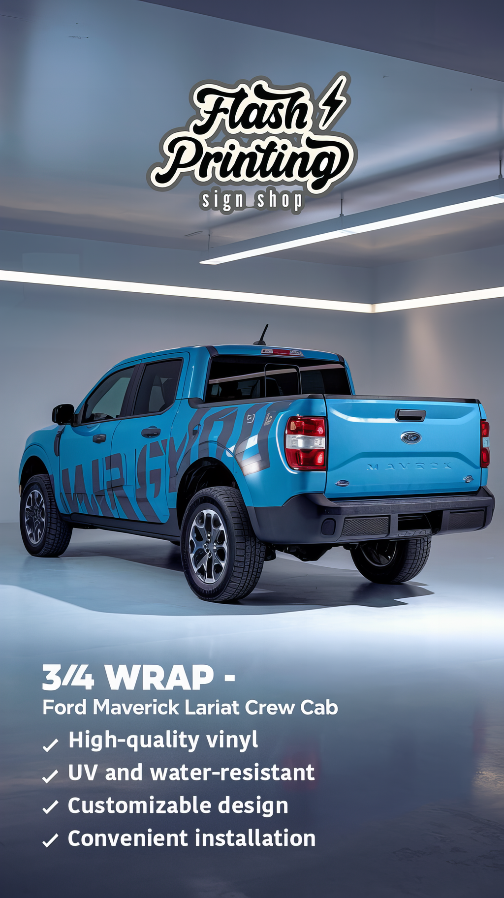 3/4 Wrap - 2022 Ford Maverick Lariat Crew Cab