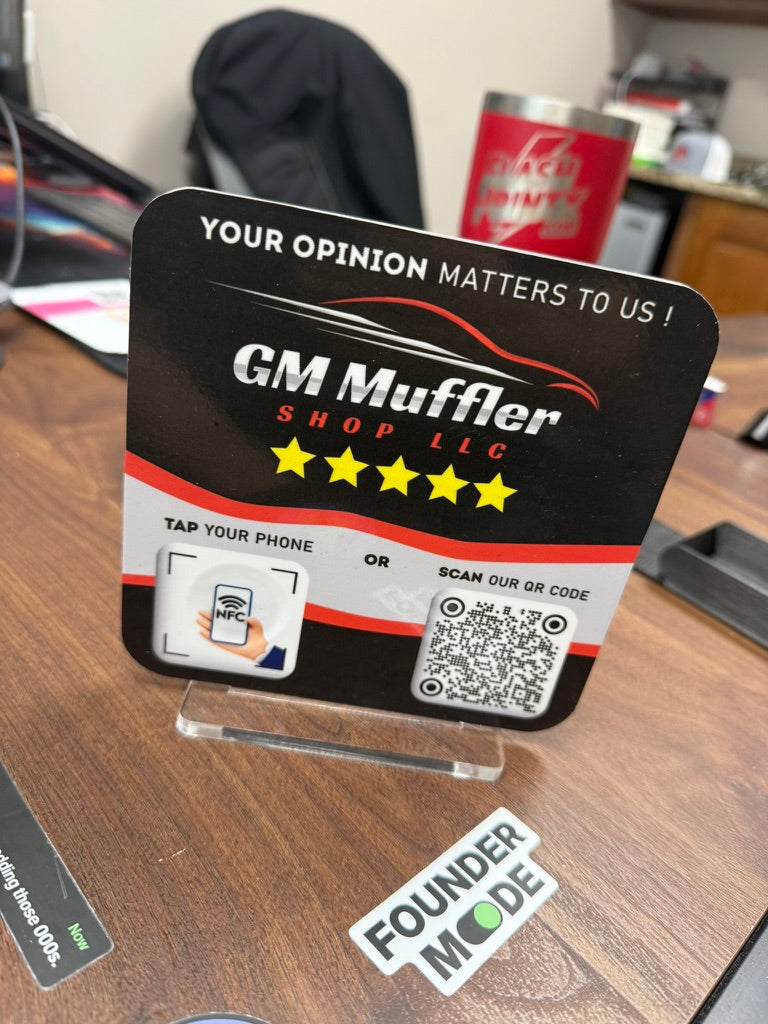 Google Review Plaques