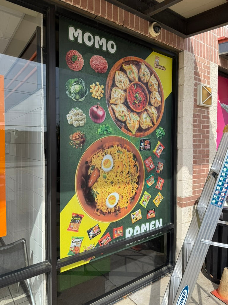 Perforated Window Vinyl (One-Way Vision)