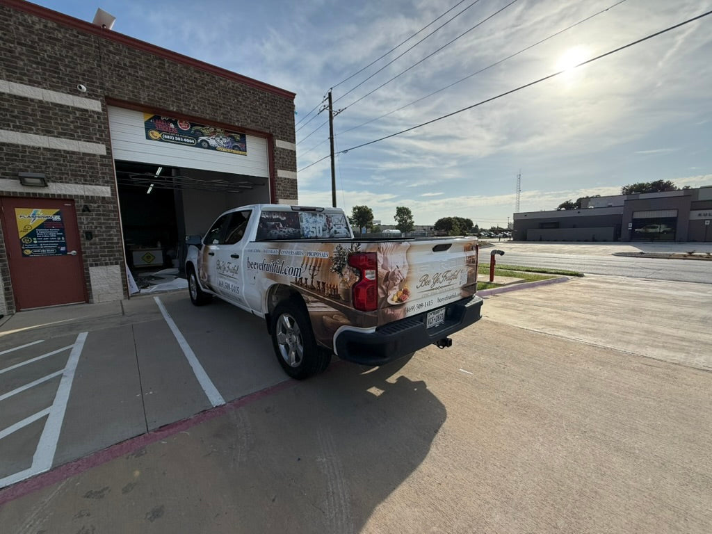 Premium 3/4 Vehicle Wrap – Chevrolet Silverado 1500 Crew Cab (2019+)
