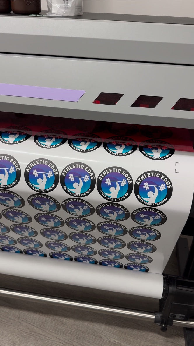 UV Printed High-Resolution Stickers – Customizable Sizes and Quantities