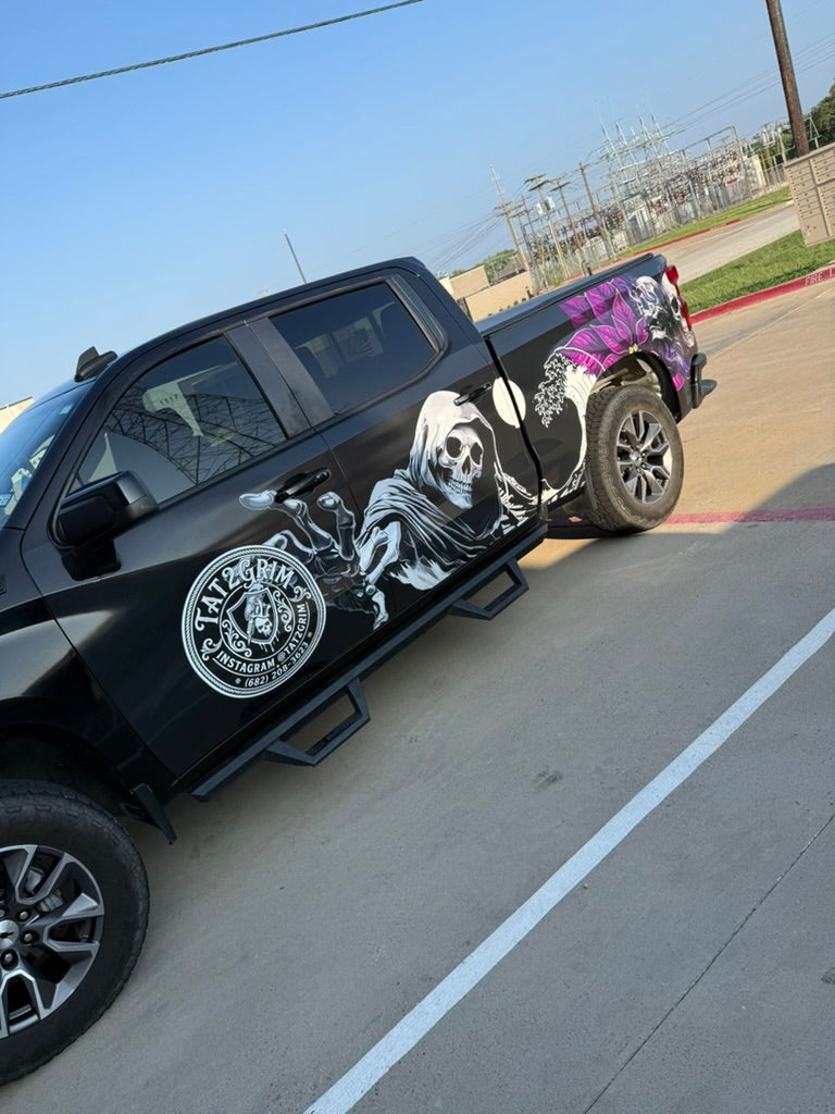 Premium 3/4 Vehicle Wrap – Chevrolet Silverado 1500 Crew Cab (2019+)
