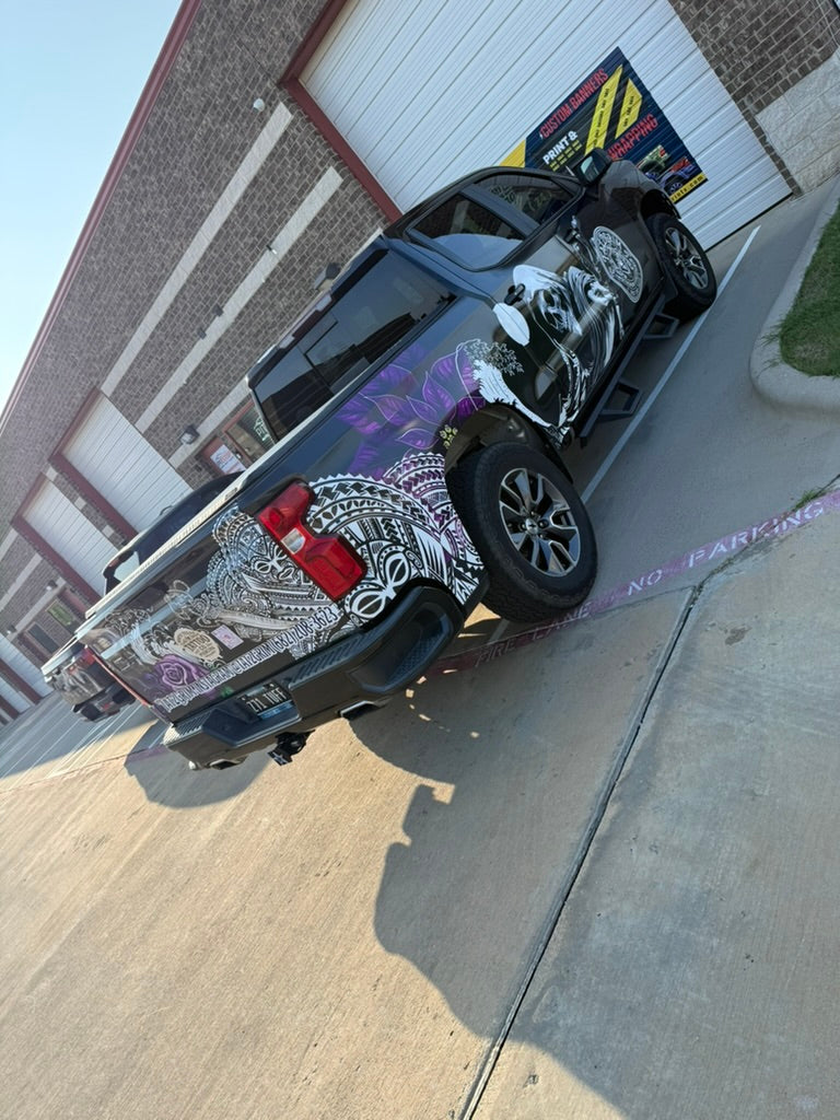 Premium 3/4 Vehicle Wrap – Chevrolet Silverado 1500 Crew Cab (2019+)