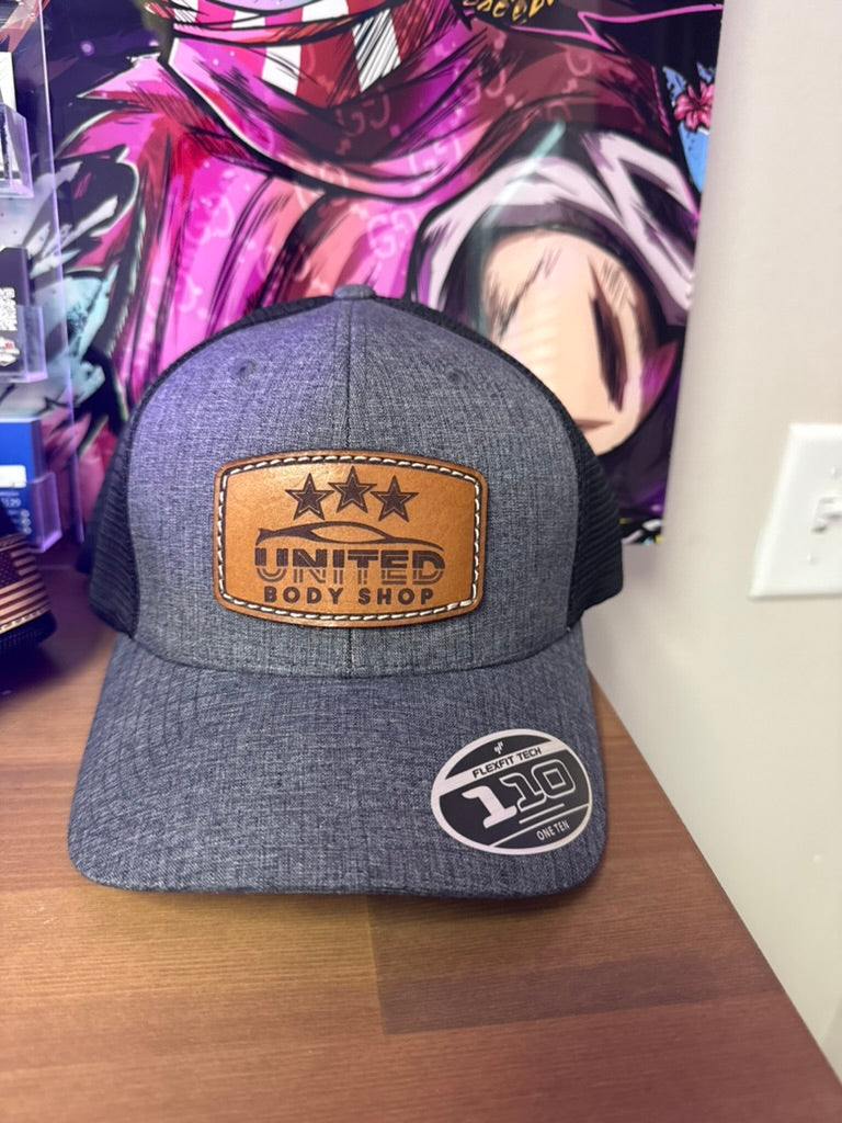 Custom Premium Hat with Your Logo on a Genuine Leather Patch
