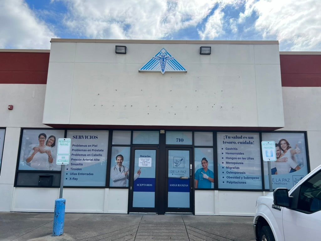 Perforated Window Vinyl (One-Way Vision)