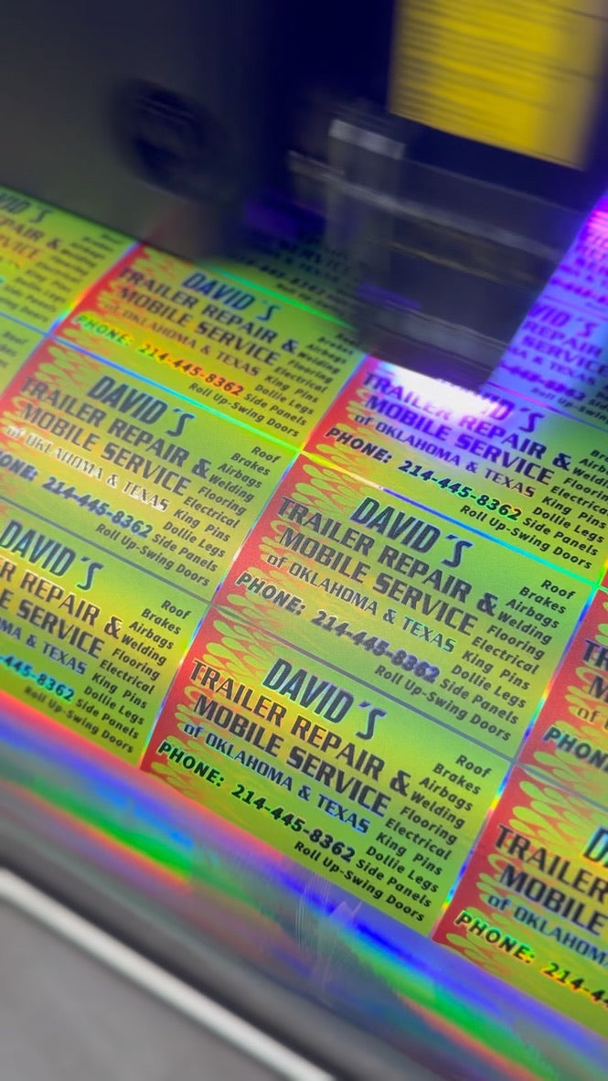 Premium Stickers - Holographic Edition