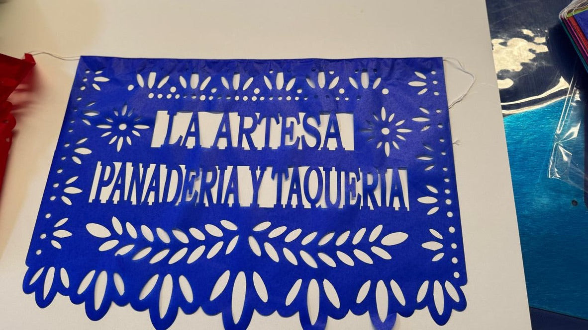 Personalized Papel Picado - Custom Banner Decor