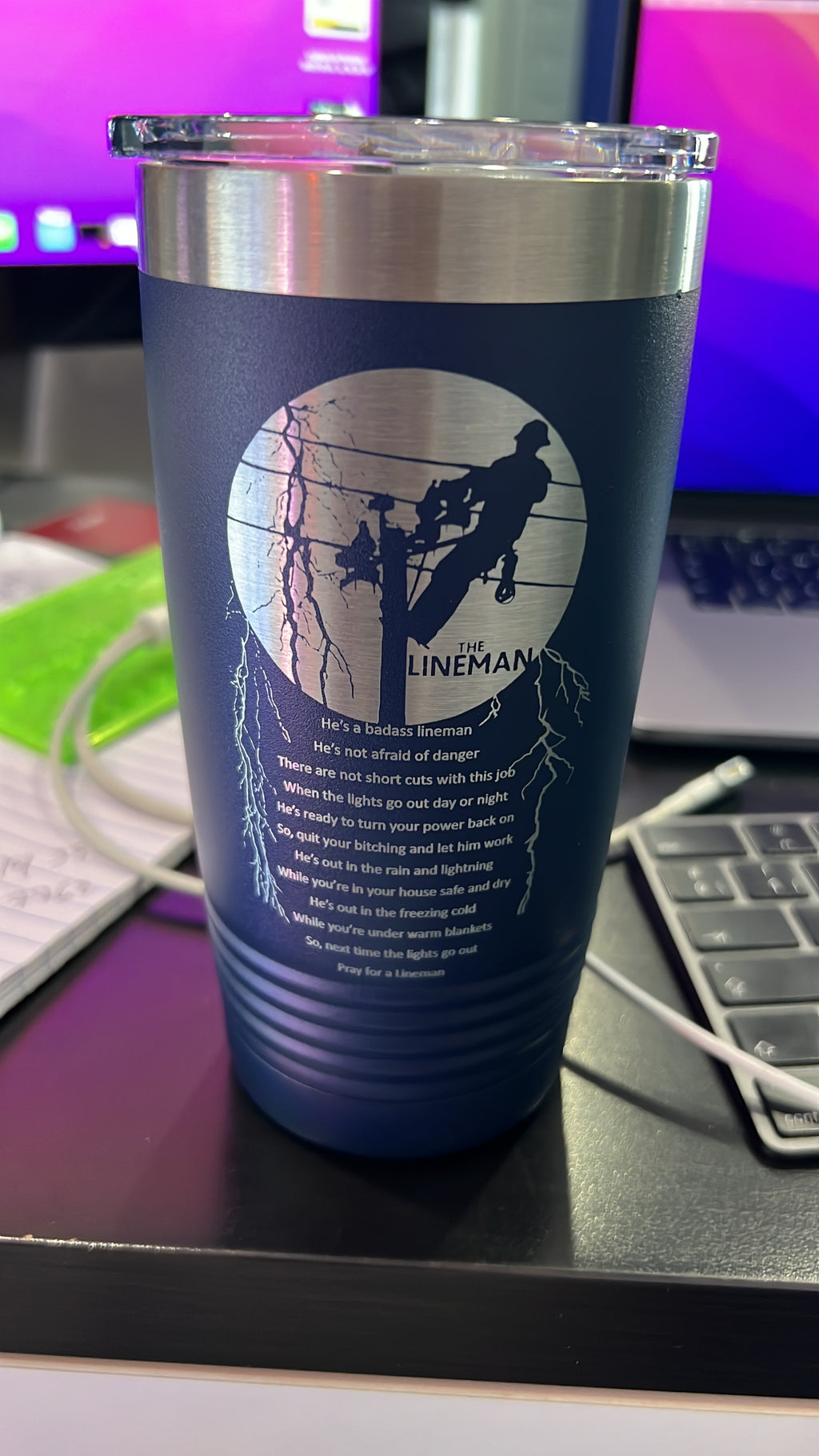 Personalized Laser Engraved Tumblers