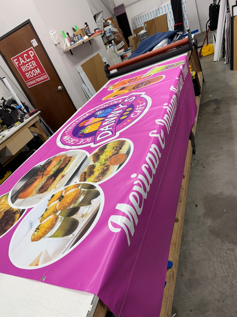 Custom Vinyl & Mesh Banners