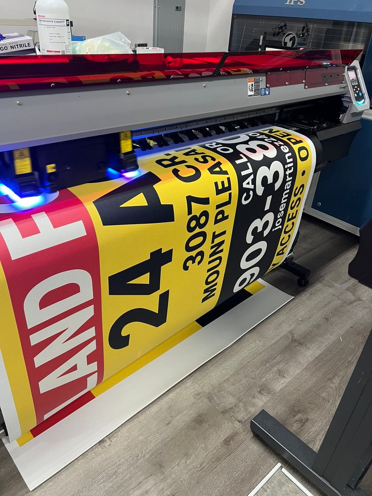Custom Vinyl & Mesh Banners
