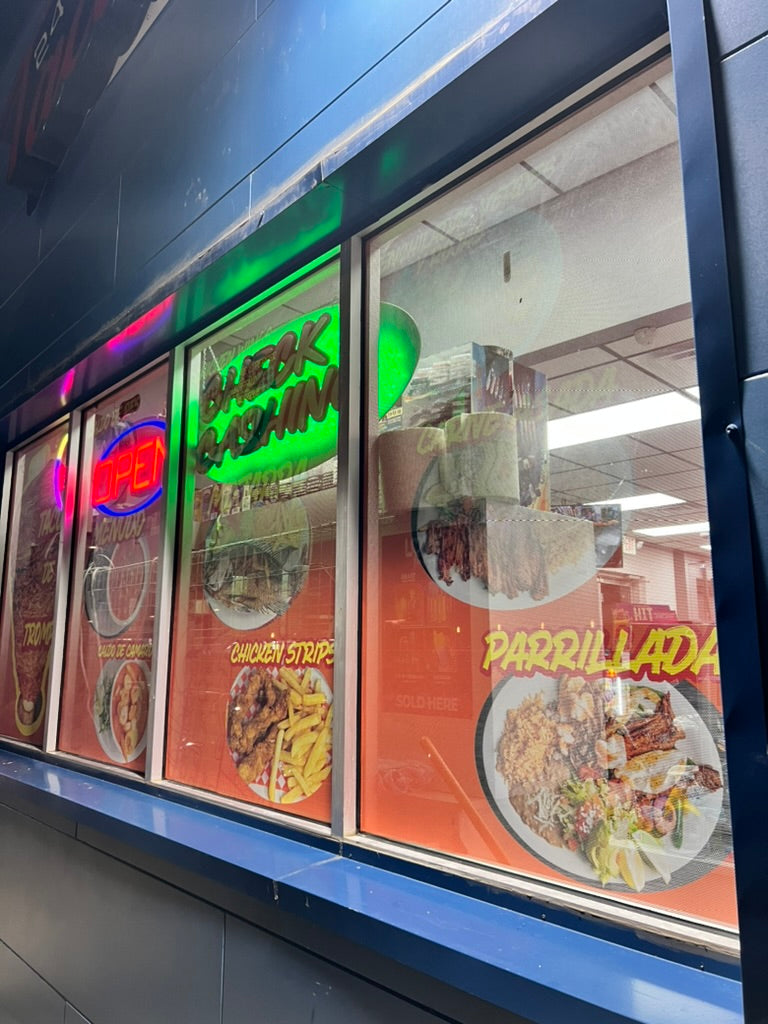 Perforated Window Vinyl (One-Way Vision)