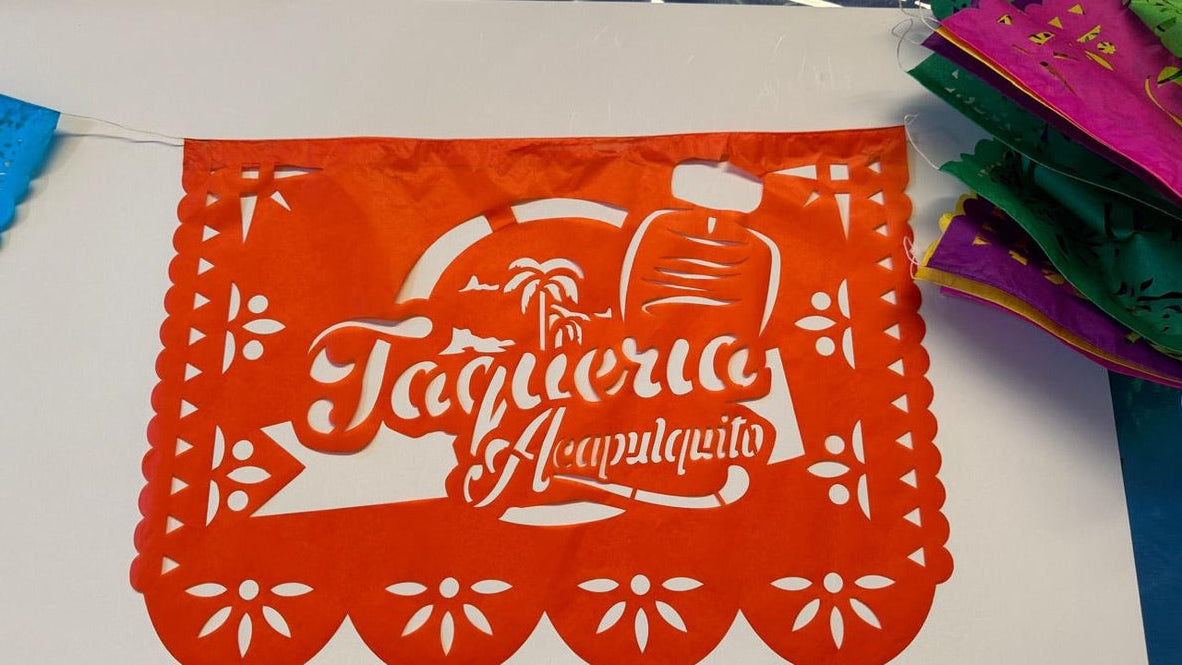 Personalized Papel Picado - Custom Banner Decor