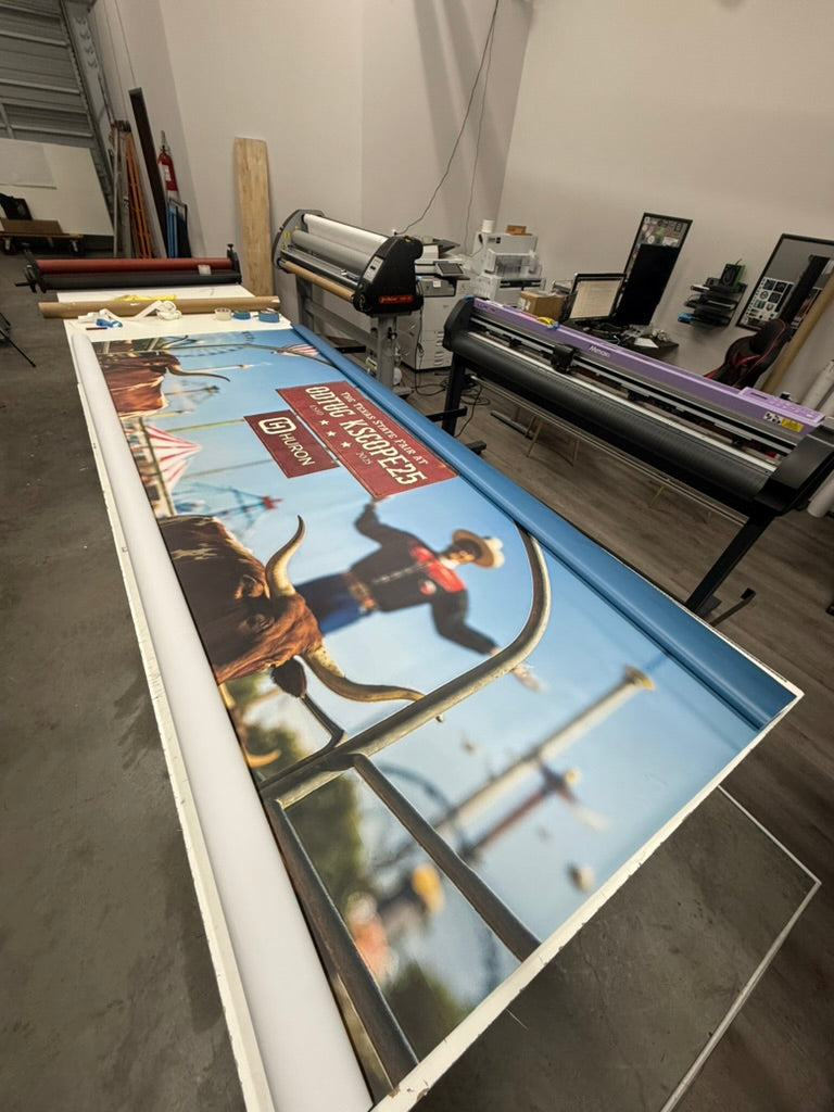 Custom Vinyl & Mesh Banners