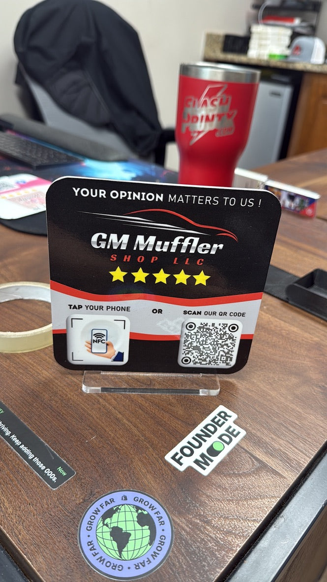 Google Review Plaques