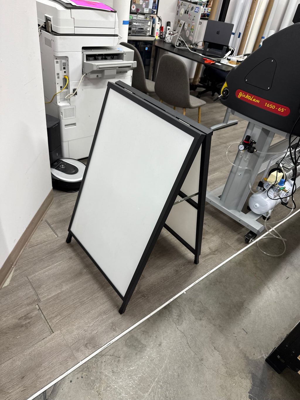Custom A-Frame Signs – Double-Sided Design for Promotions