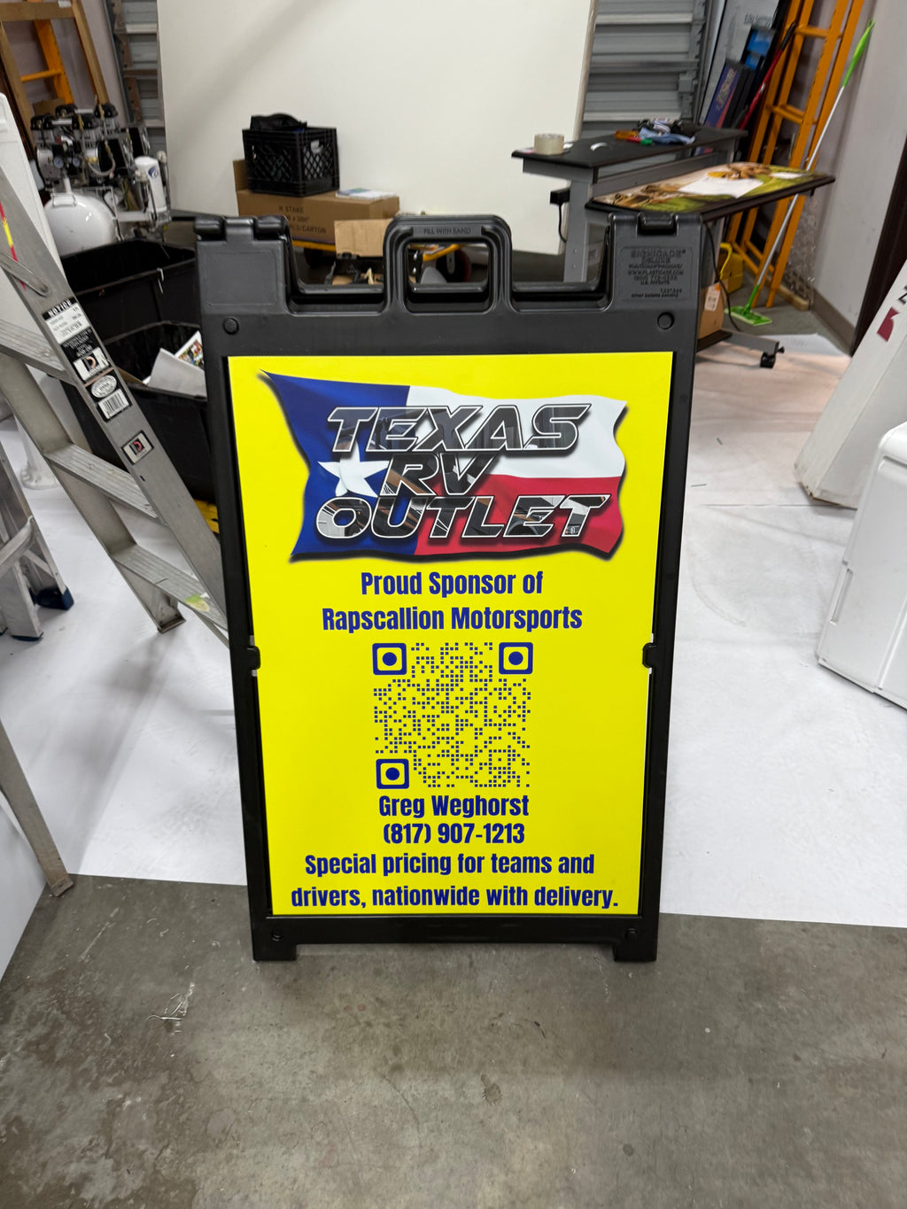Custom A-Frame Signs – Double-Sided Design for Promotions