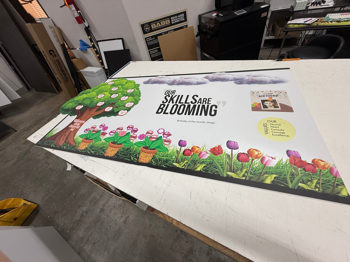 Commercial-Grade Custom UV Printed Signs (Heavy-Duty 3 mm Thickness)