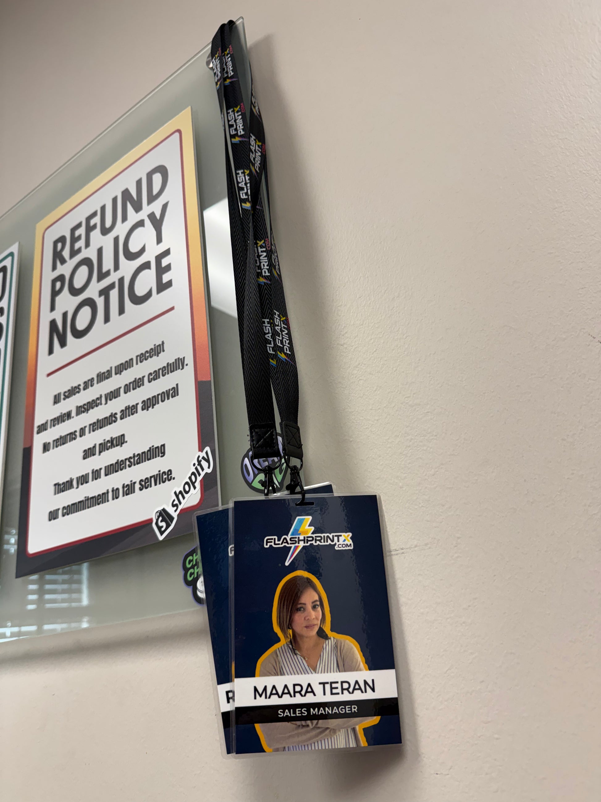 Custom Laminated ID Badges with Personalized Lanyards