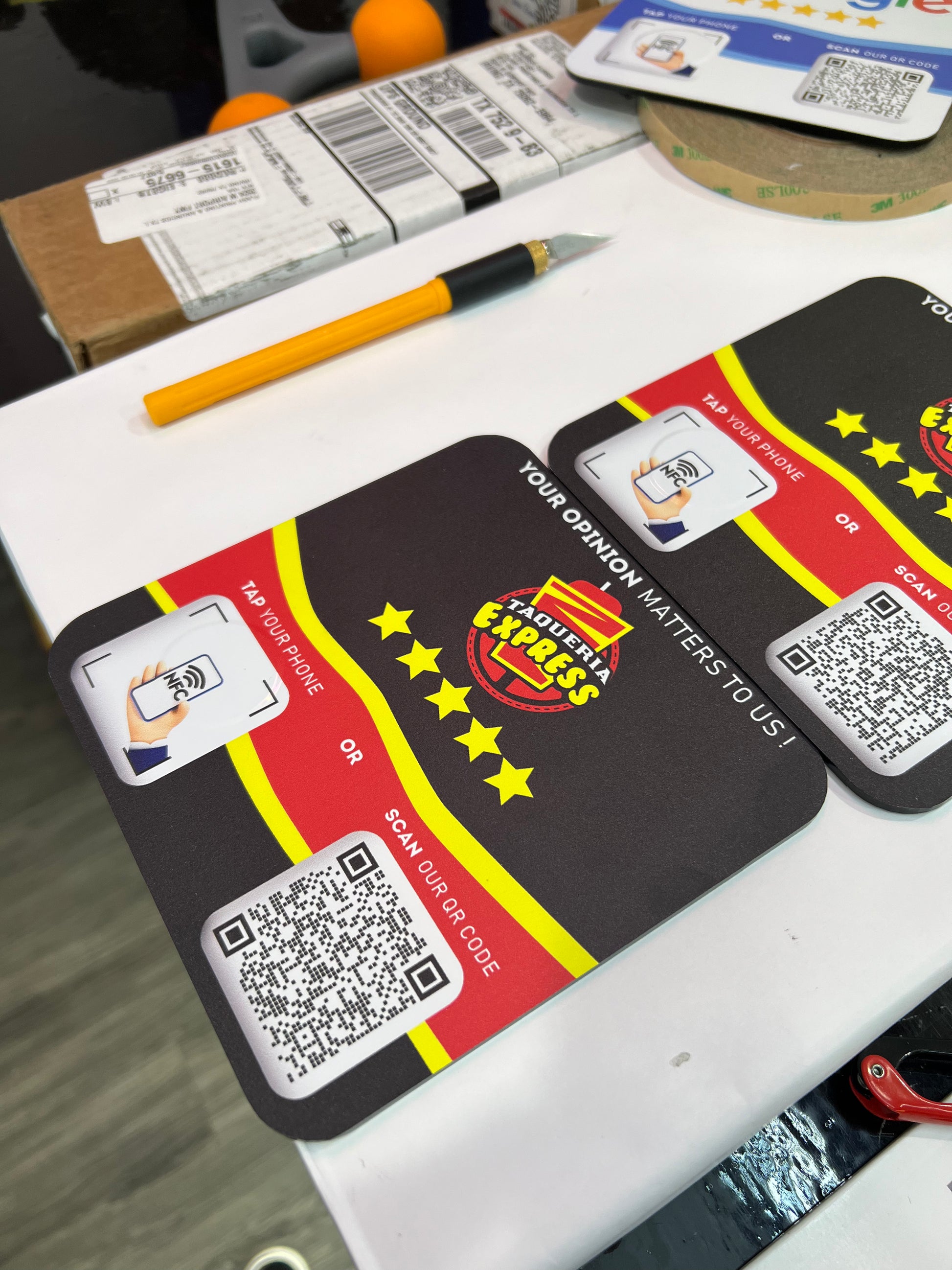 Sticker Print Plaque Google Review Plaques – Flash Printing