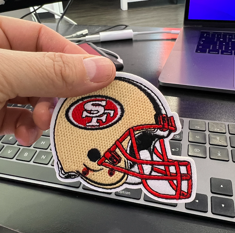 Custom Adhesive Embroidered Patches