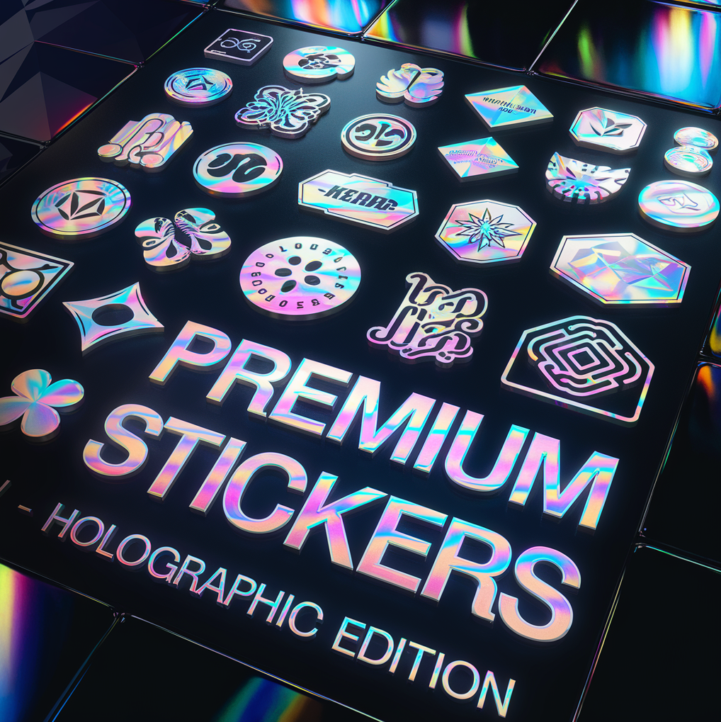 Premium Stickers - Holographic Edition