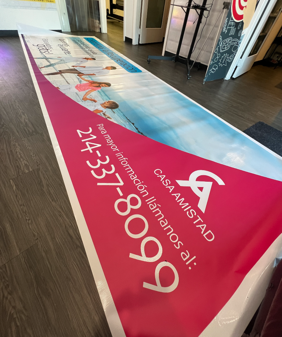 Custom Vinyl & Mesh Banners