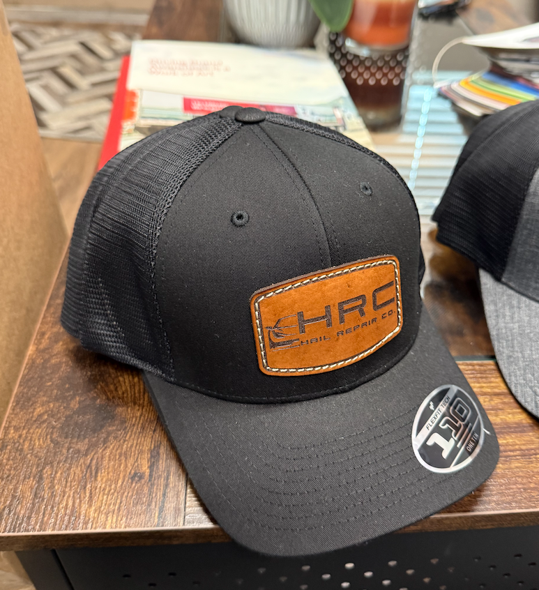 Custom Premium Hat with Your Logo on a Genuine Leather Patch