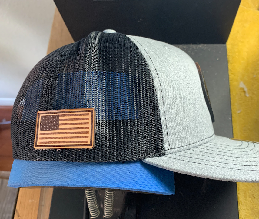 Custom Premium Hat with Your Logo on a Genuine Leather Patch