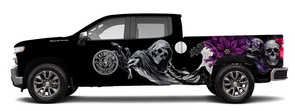Premium 3/4 Vehicle Wrap – Chevrolet Silverado 1500 Crew Cab (2019+)