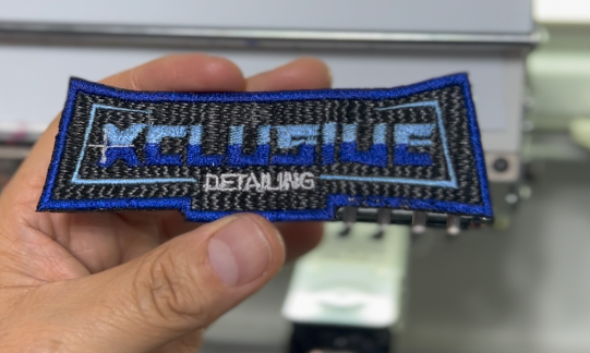 Custom Adhesive Embroidered Patches