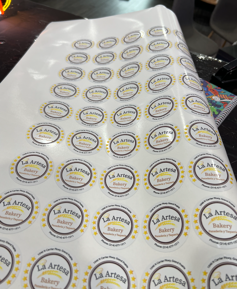 UV Printed High-Resolution Stickers – Customizable Sizes and Quantities