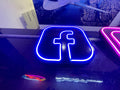 Facebook Neon Sign